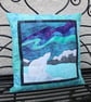 Northern Lights Polar Bear Kit Cushion  - Image 3