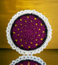 -SOLD- Crocheted Coaster Set - Image 4