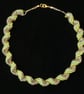 Dutch Spiral Necklace in Shades of Green - Image 5