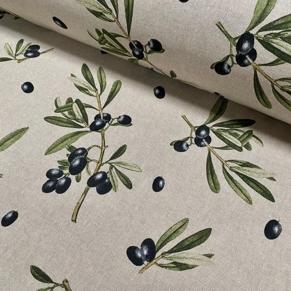 Olives Tablecloth 250  x 135cm