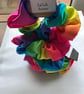 Large Silky satin luxury fabric scrunchies, Large scrunchie, Satin fabric  - Image 4