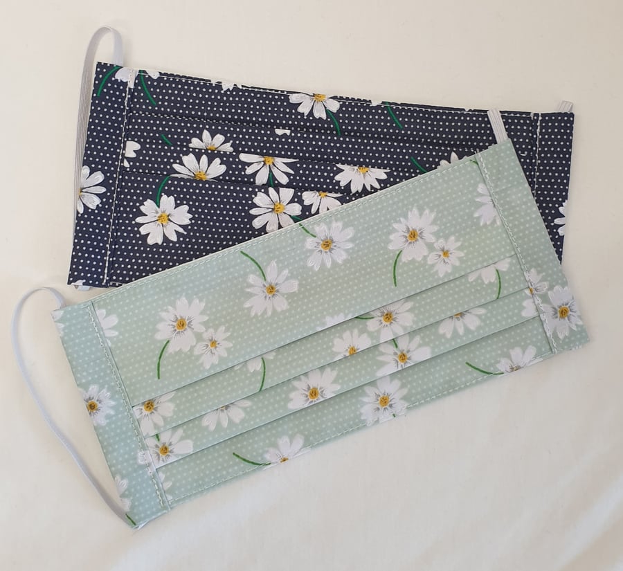 Set of 2 women reusable face mask