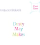 First Class upgrade (single greetings card) - Image 1