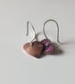 Purple heart earings - Image 6