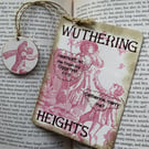 Handmade Wuthering Heights Toile Bookmark Funny Rude Gift hanging Decoration