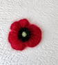 Crocheted Mohair Flower  Appliqué Accessories Unique Handmade Crafts  - Image 6