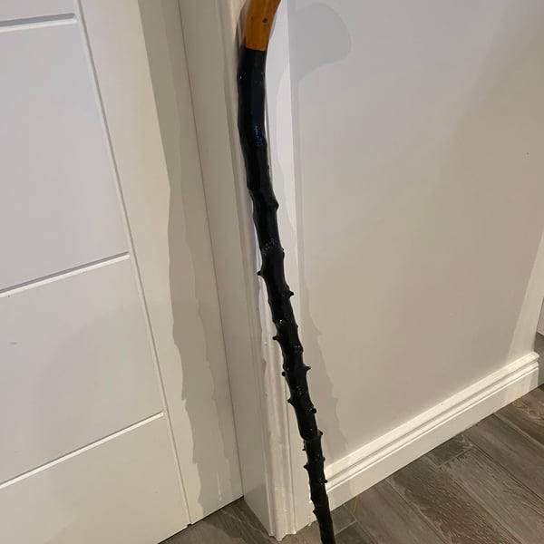 Irish Traditional Blackthorn Walking Stick