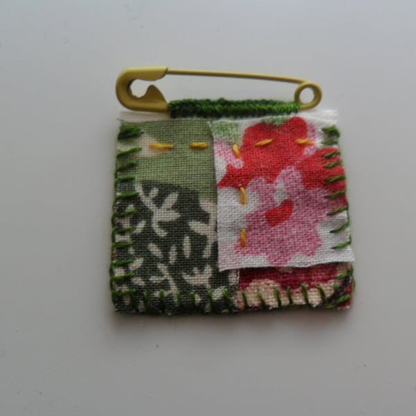 Scrap Brooch