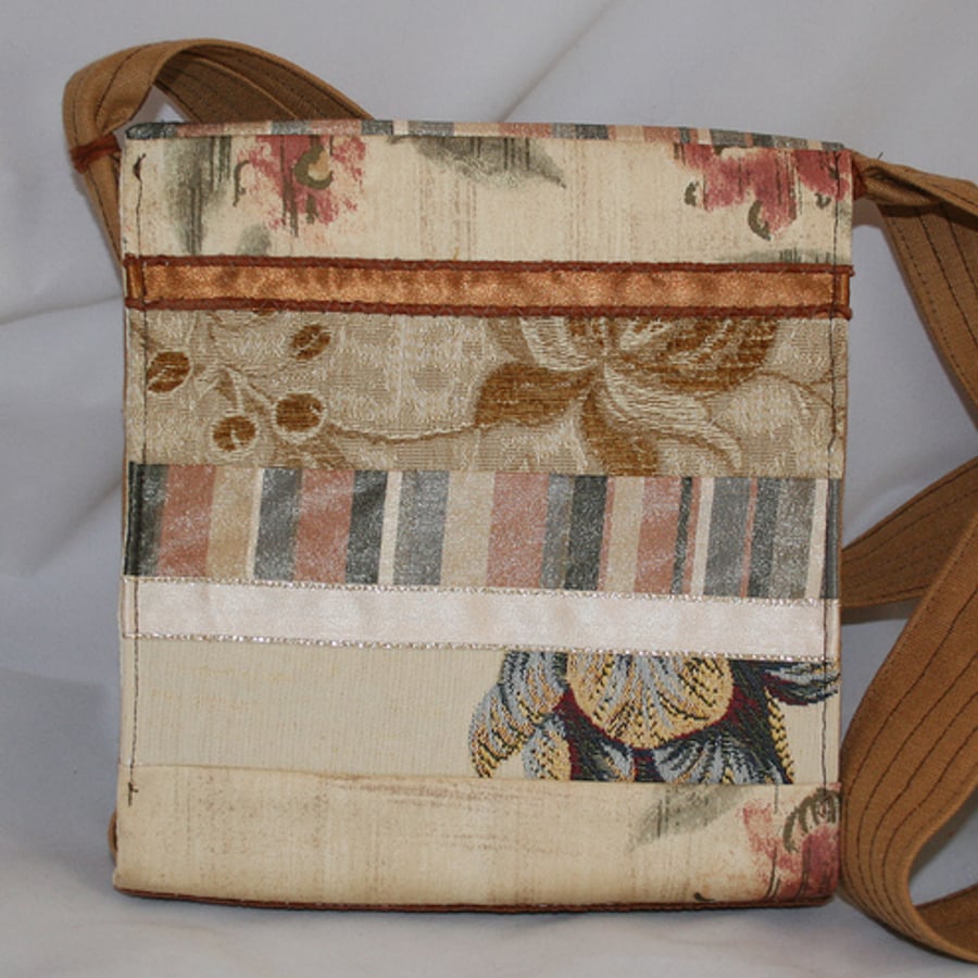 Cream Patchwork bag