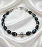 Botswana & Hematite Bracelet