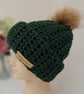 Handmade crochet hat and scarf set. - Image 2