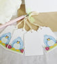 Little Blue Bird Gift Tags - set of 4 tags - Image 2
