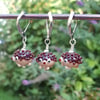 Tiny Glass Hedgehog Stitch Marker