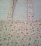 Peach with Small Flowers Fabric Bag - Image 2