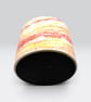 Large Plant Pot - Sunrise Marbled Red Orange and Yellow Pot Holder  - Image 3