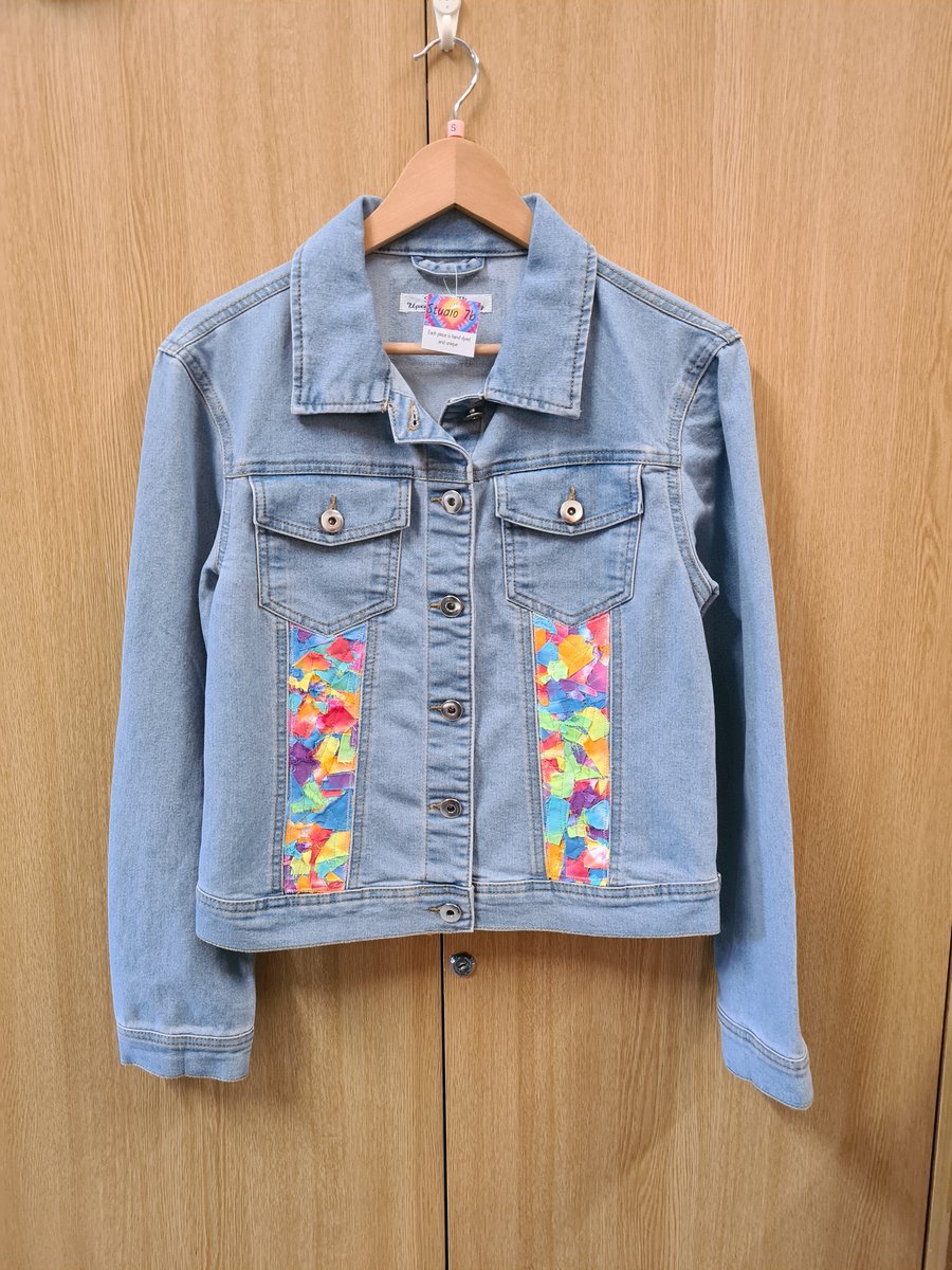 Heart denim jacket (size 10)