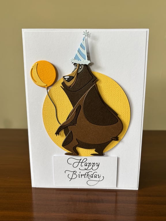 Biffy The Bear Wishing You a Happy Birthday.