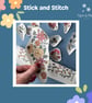 Stick and Stitch Bold Blooms - Image 1