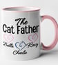Personalised The CAT FATHER Mug - Fun Gift Present For cat owner - Image 3
