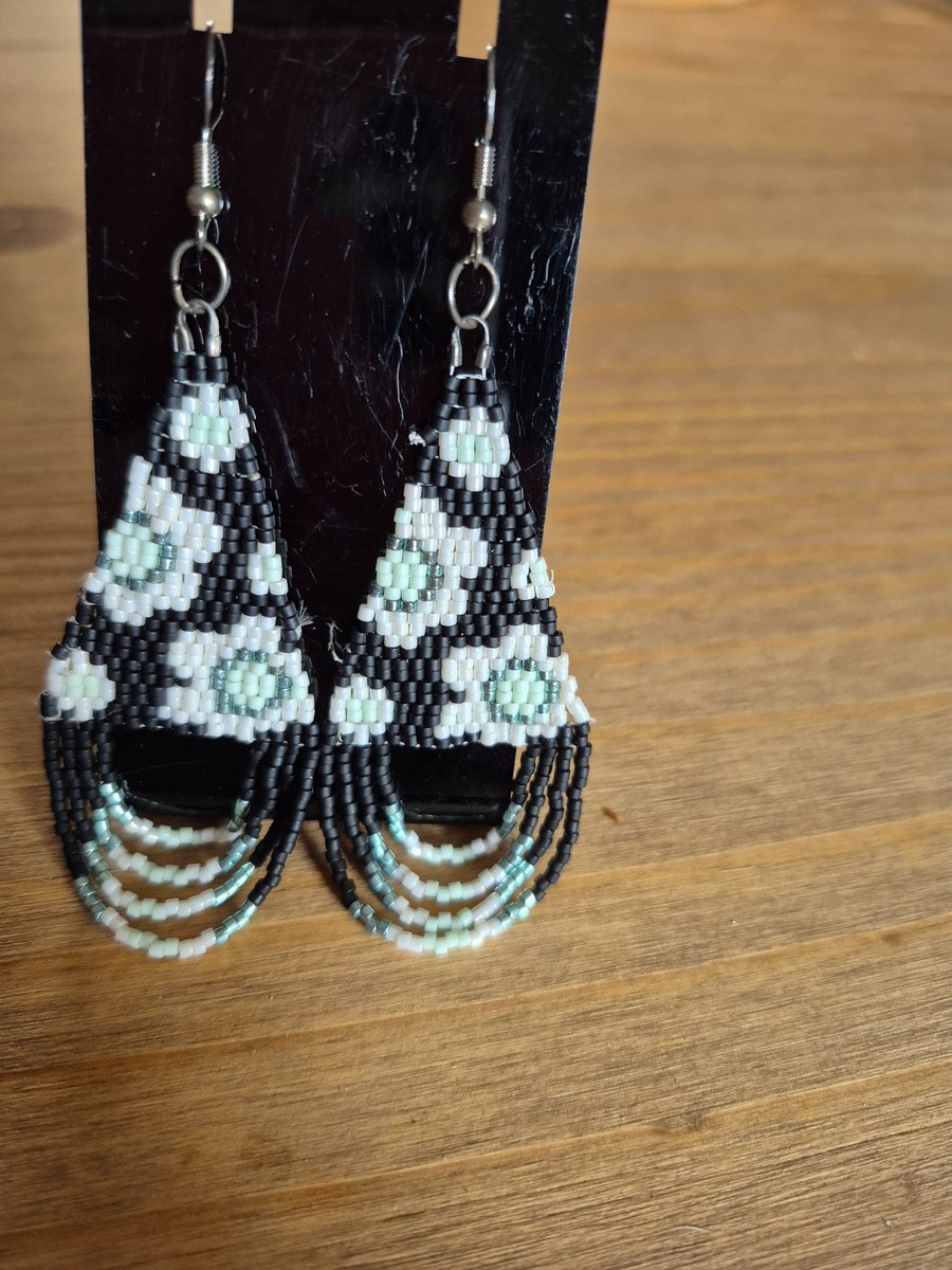 Fabulous fringed earrings