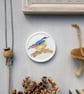 Nuthatch British Bird mini wall plate  - Image 1