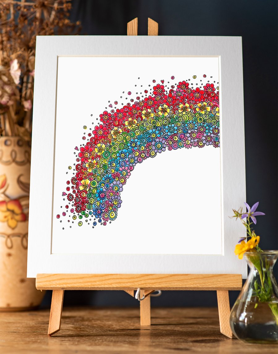  Rainbow Art Print 