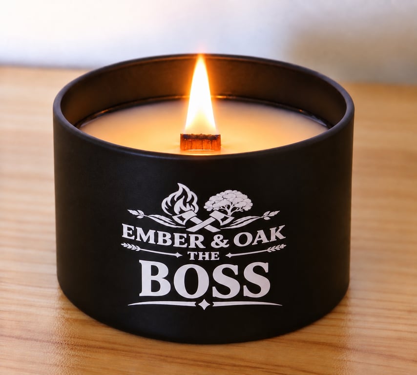 The Boss – Boss Bottled Inspired Luxury Scented Candle 4oz