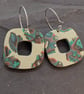Reversible green earrings  - Image 6