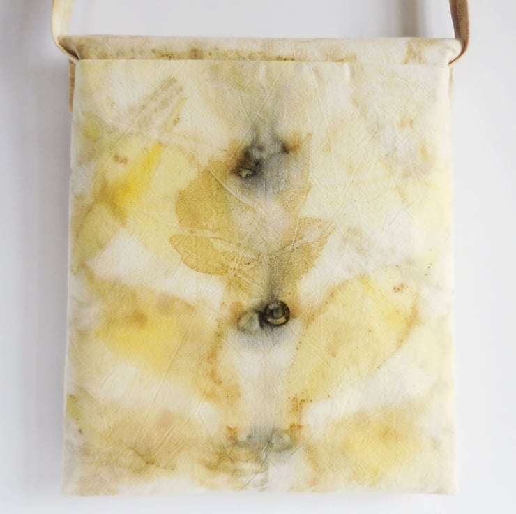 ECO BOTANICAL PRINTED SMALL SHOULDER OR CROSS B... - Folksy