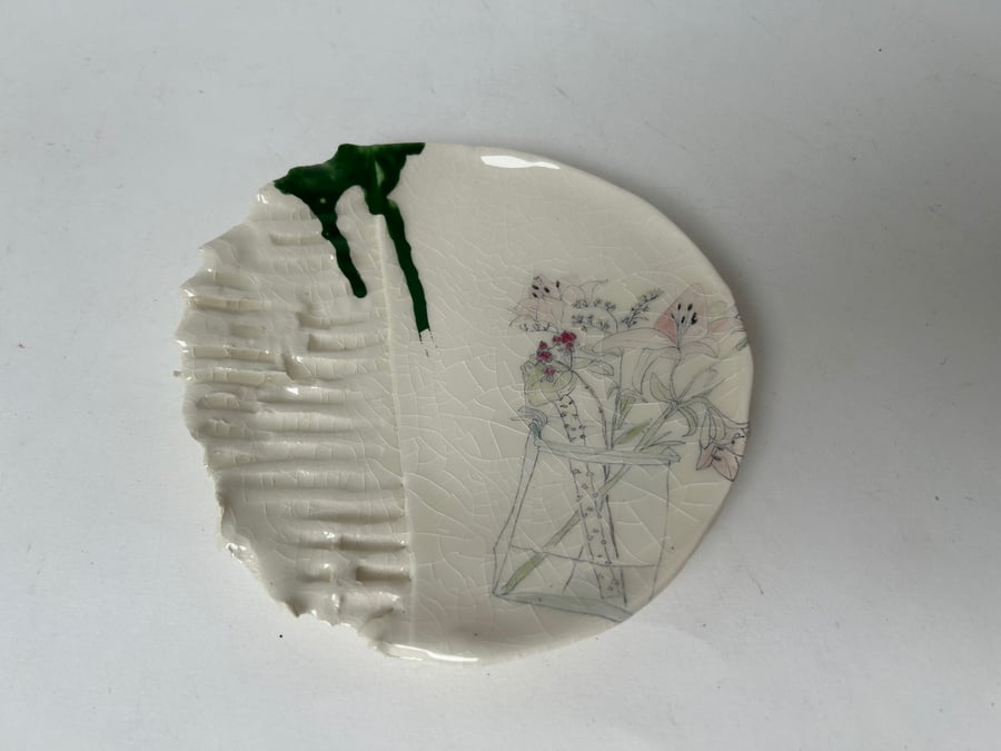 The Medium Plate - Cardboard Ceramics in Summer