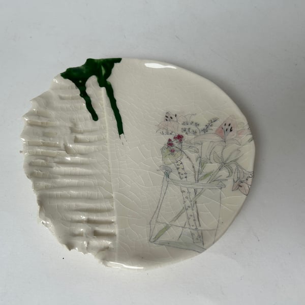 The Medium Plate - Cardboard Ceramics in Summer