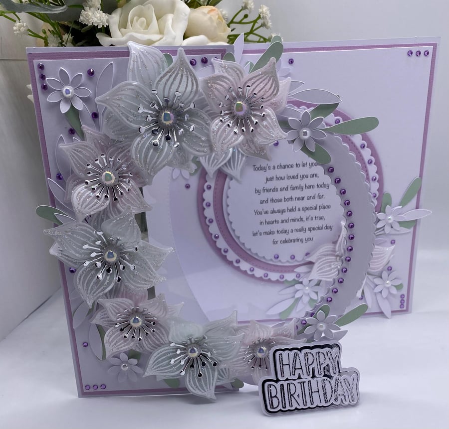 NEW Personalised - Luxury Birthday card boxed