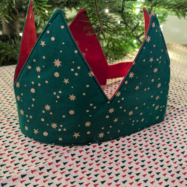 Reversable Reusable Christmas Crown - Child 52cm