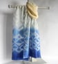 LIMITED EDITION SILK VISCOSE DEVORE VELVET SCARF