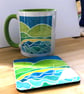 Cove mug bundle. Mug and coaster - Image 4