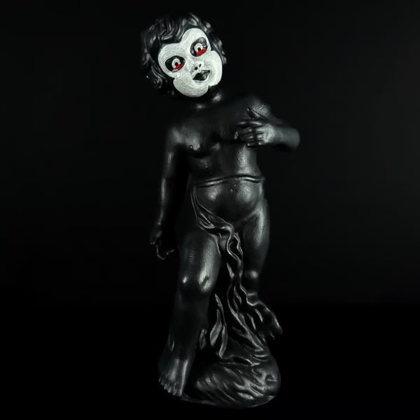 Unholy Upcycles 'Subliminal' Upcycled Figurine Hand Painted OOAK