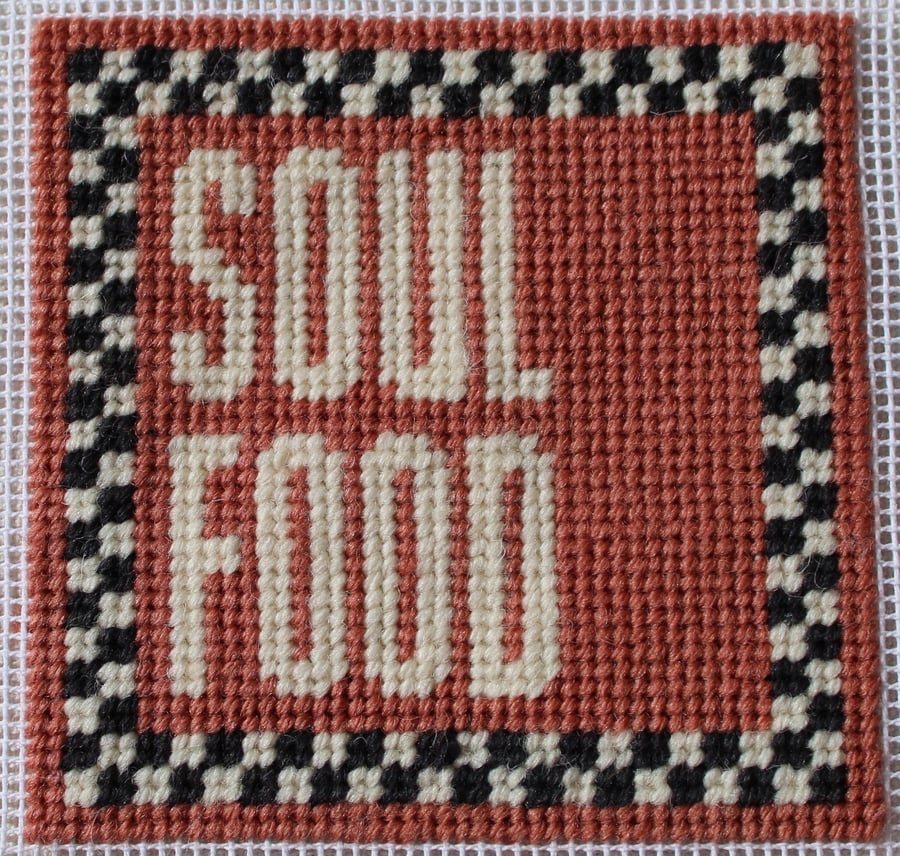 SOUL FOOD Needlepoint Pattern – Digital Tapestry Chart PDF