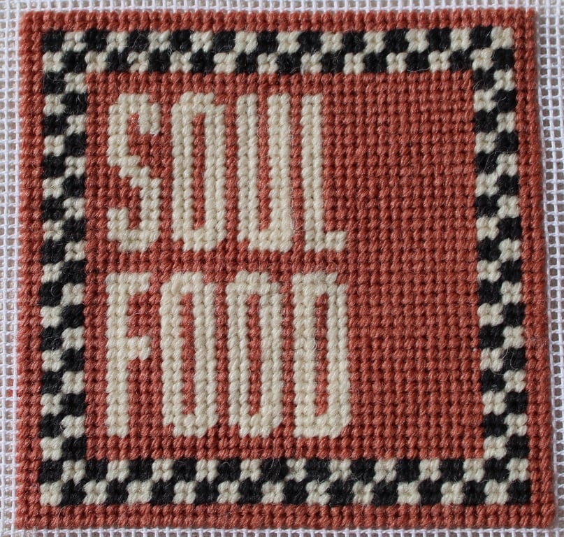 SOUL FOOD Needlepoint Pattern – Digital Tapestry Chart PDF