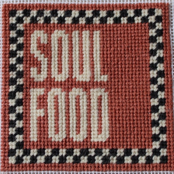 SOUL FOOD Needlepoint Pattern – Digital Tapestry Chart PDF