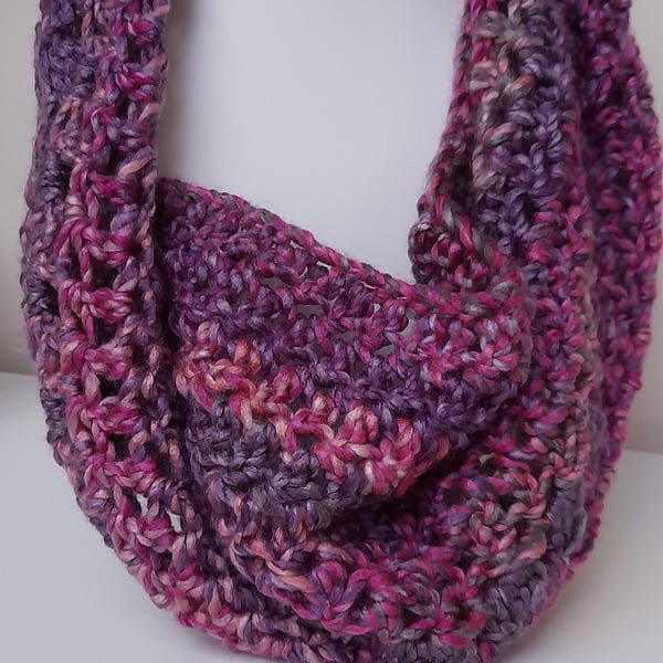 Chunky Crocheted Cowl