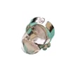 Suture Ammonite Fossil Ring Sterling Silver Adjustable Jewellery Gift Statement - Image 9