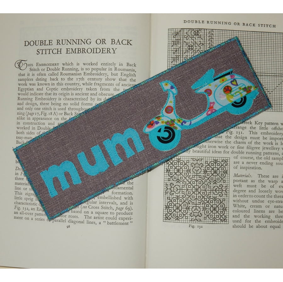 Bookmark Scooter for Mum