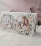Handmade Wedding Card - Elegent Vintage Design (209)