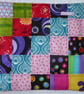  Wheat Bag created from Patchwork Squares in Multicolours. Microwave Heat Pad.  - Image 2