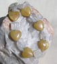 Golden Jade, Honey Quartz & Yellow Tourmaline Gemstone Beaded Necklace - Image 2