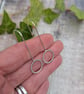Sterling Silver Beaded Circle Long Earrings - JBJ1115 - Image 6