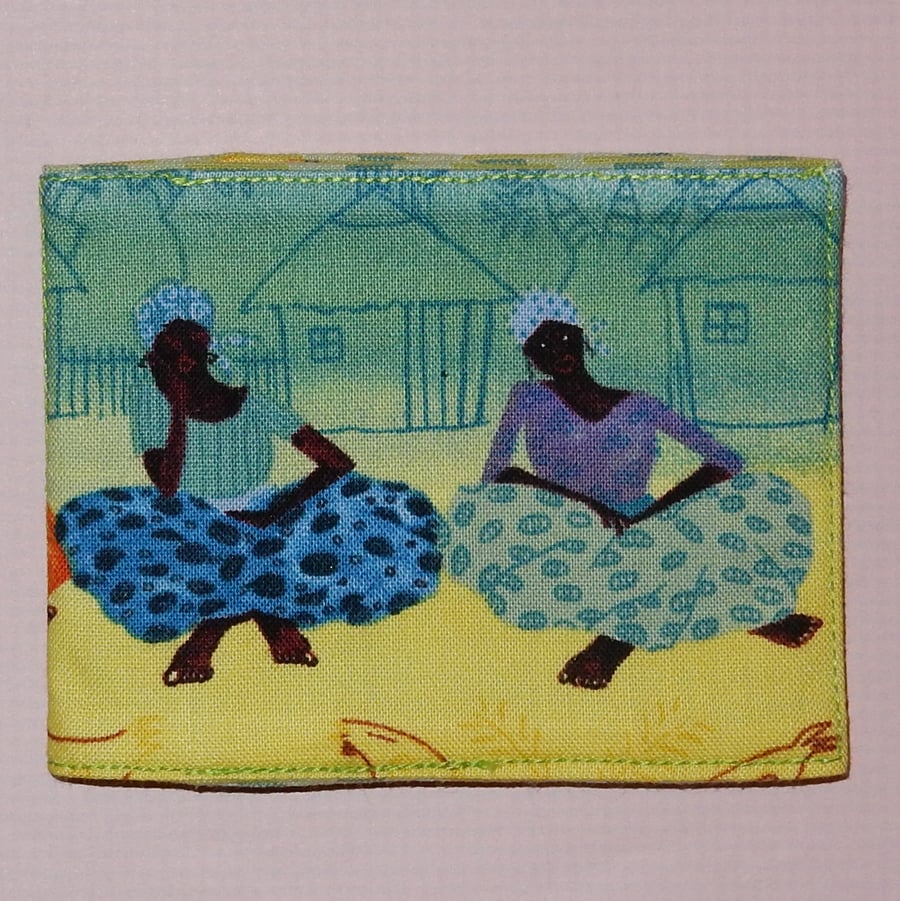 Card wallet Traditional African ladies