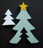 Desktop Scandi Wooden Xmas Tree With Pop Out Mini Tree - Image 2