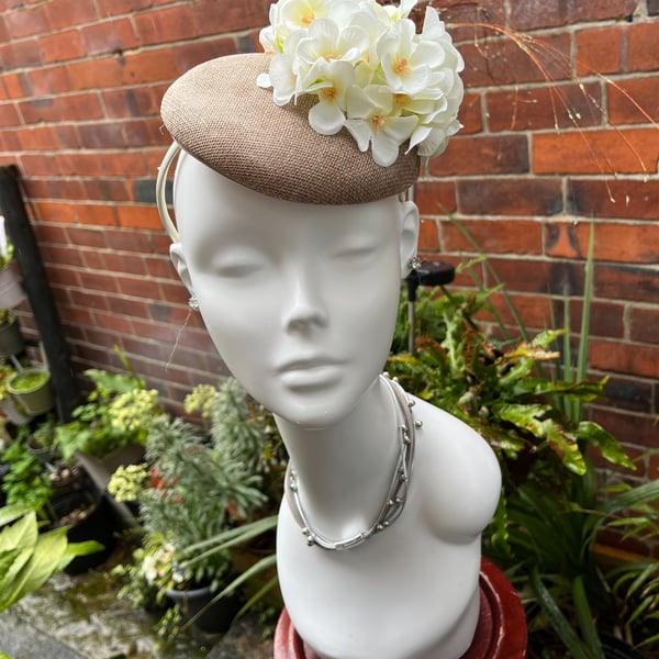 Beautiful Handmade hat, Hat for the Races, Hats for Ascot, Special Occasion Hats