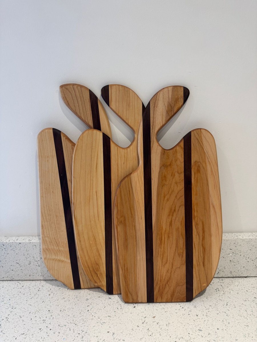 Maple and Walnut Charcuterie Boards